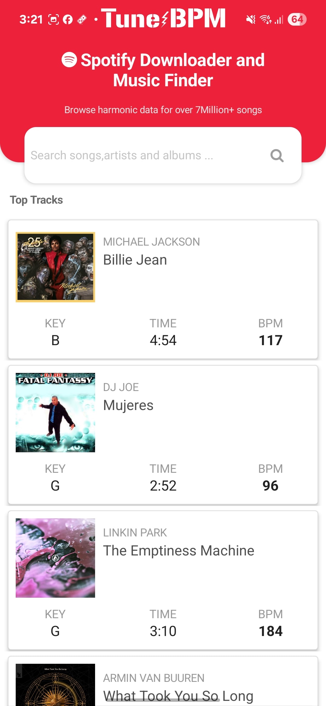 Spotify Downloader Android App TuneBPM