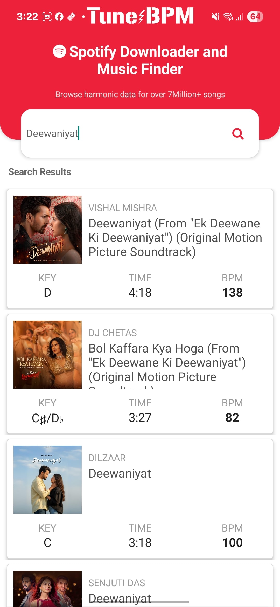 Spotify Downloader Android App TuneBPM