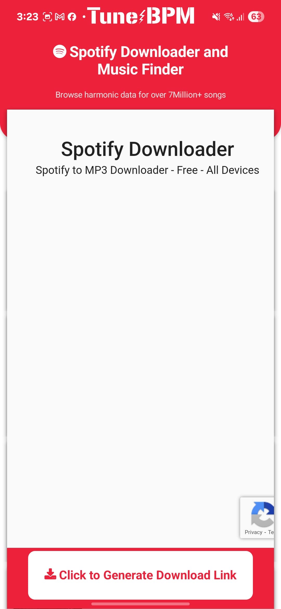 Spotify Downloader Android App TuneBPM